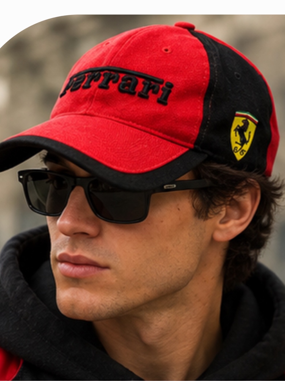 Vintage Ferrari hat